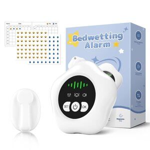2026 New Bed Wetting Alarm for Boys and Girls, Compact & Comfortable Wireless Se